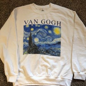 Van Gogh Crewneck Starry Night